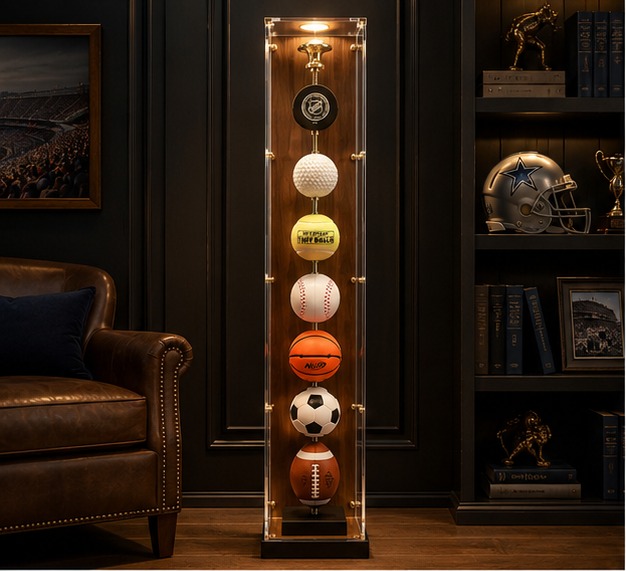 The Lineup sports display tower