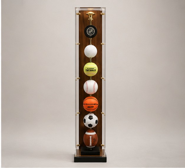 The Lineup display tower